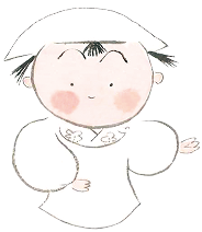 和菓子職人のイラスト